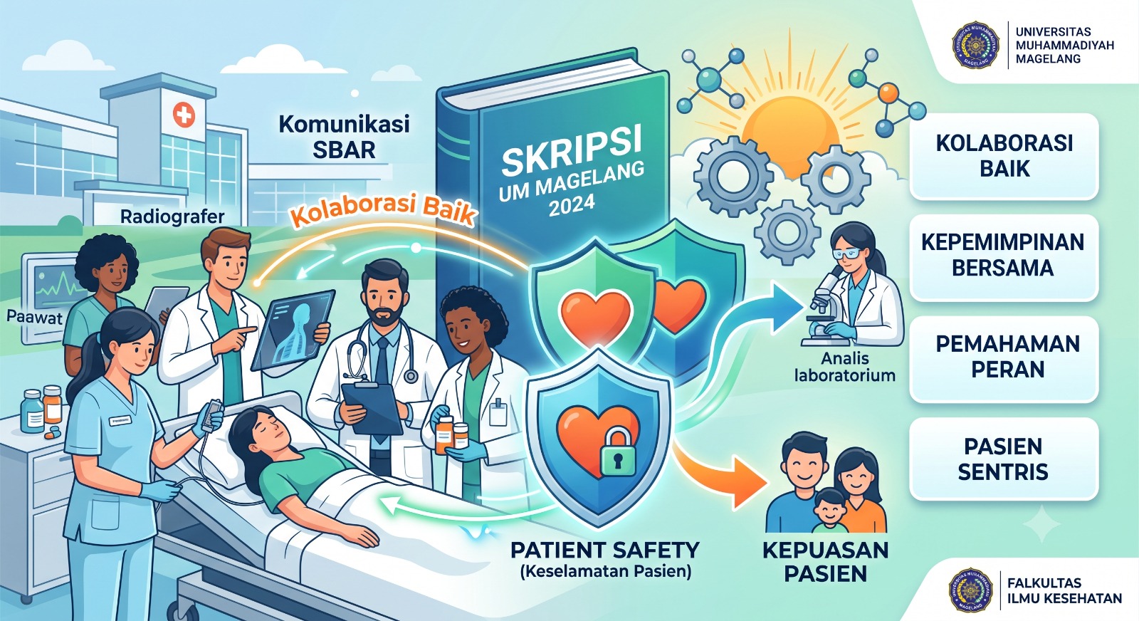 Rencana Kolaborasi Antarprofesi Kesehatan di IGD RSUD Tidar Kota Magelang Sukses Berjalan Baik
