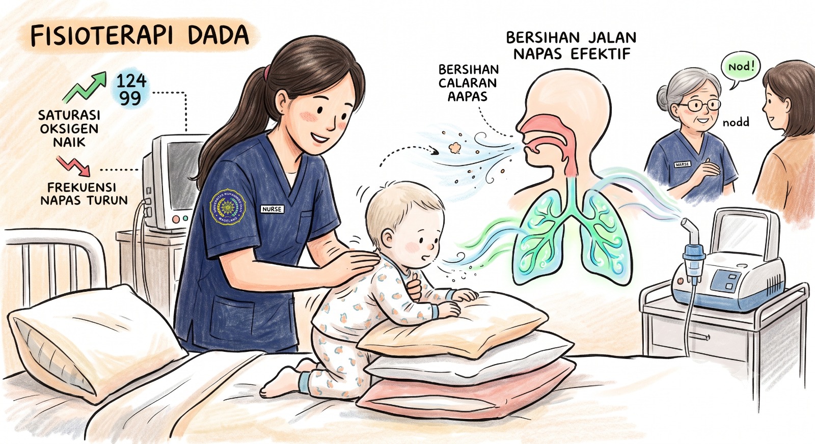 Efektif Bantu Pernapasan Anak dengan Pneumonia, Fisioterapi Dada Terbukti Perlu Jadi Rutinitas Medis