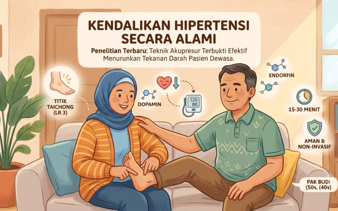 Solusi Alami Hipertensi: Peneliti Temukan Teknik Akupresur Ampuh Turunkan Tekanan Darah