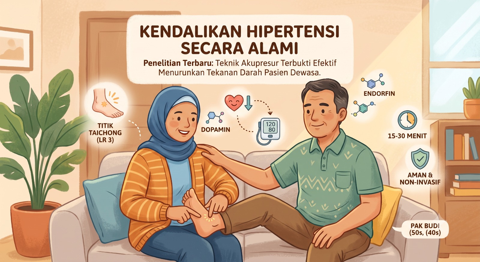 Solusi Alami Hipertensi: Peneliti Temukan Teknik Akupresur Ampuh Turunkan Tekanan Darah