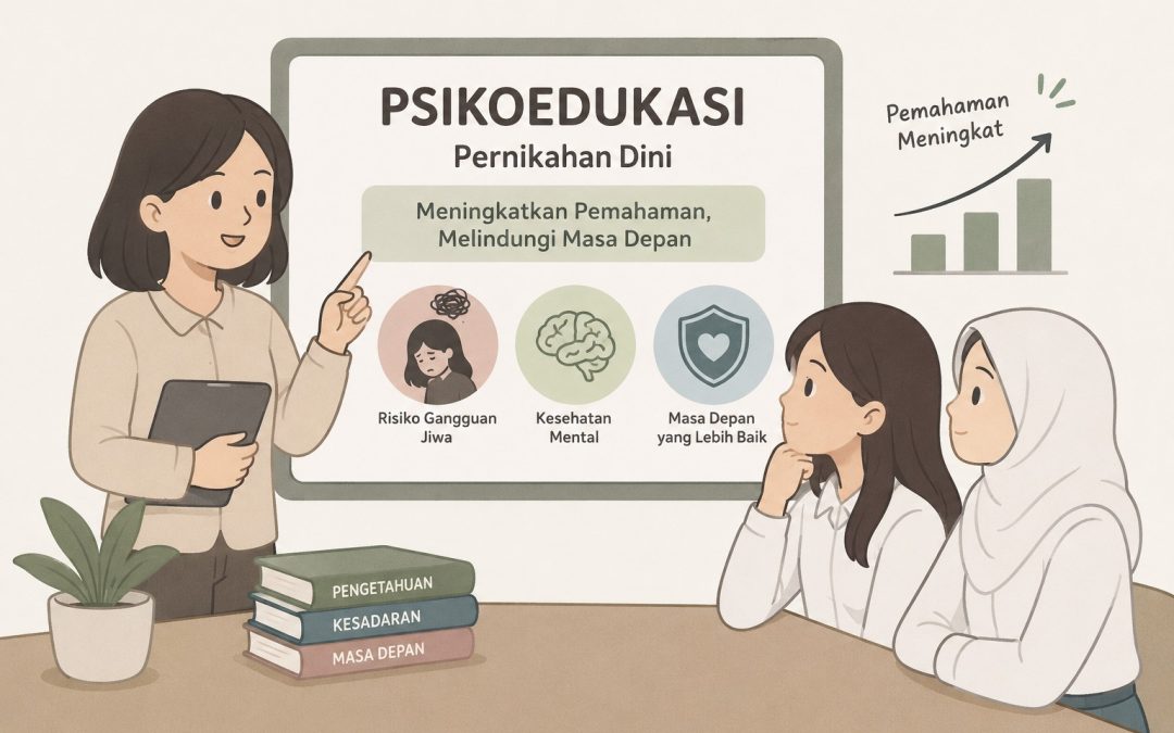 Psikoedukasi Dinilai Efektif Tingkatkan Kesadaran Remaja Putri tentang Risiko Gangguan Jiwa Akibat Pernikahan Dini