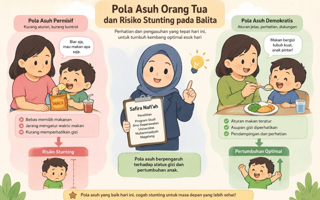 Bahaya Pola Asuh Longgar: Riset Temanggung Ungkap Sikap Permisif Orang Tua Picu Stunting pada Balita