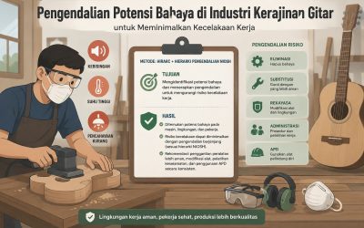 Pengendalian Potensi Bahaya Jadi Kunci Menekan Kecelakaan di Industri Kerajinan Gitar