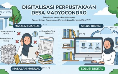 Digitalisasi Perpustakaan Condro Utomo: Solusi Atasi Kesalahan Pencatatan Manual di Desa Madyocondro