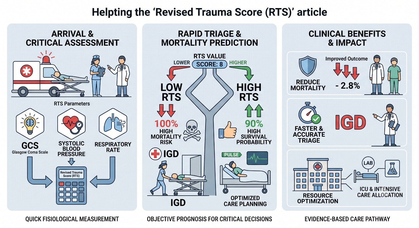 Mengukur Peluang Hidup Korban Cedera Kepala: Peneliti Ungkap Efektivitas Revised Trauma Score di IGD