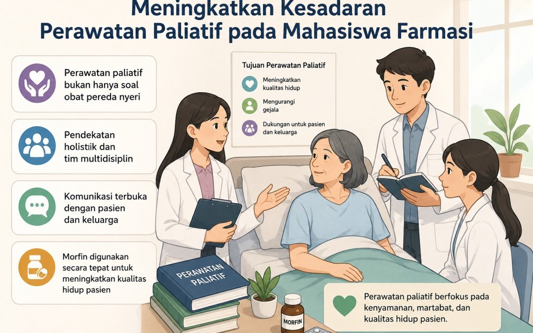 Kesadaran Mahasiswa Farmasi terhadap Perawatan Paliatif Masih Perlu Ditingkatkan, Penelitian Riska Ungkap Sejumlah Miskonsepsi